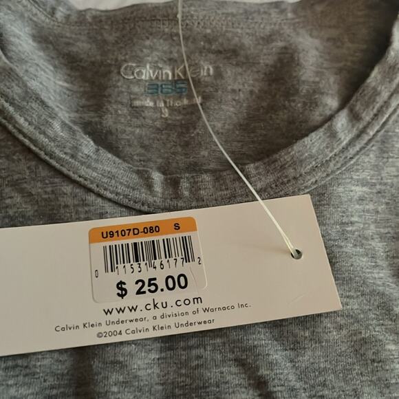 Calvin Klein Crew Necks 5 pc: 3 Black 2 Gray ALL Mens Size Small - Picture 6 of 6